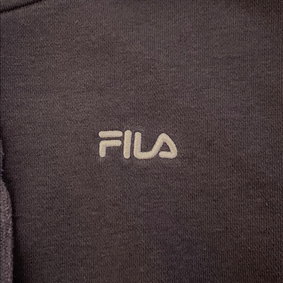 Fila Dark Gray Hoodie Sweater - Picture 2 of 3
